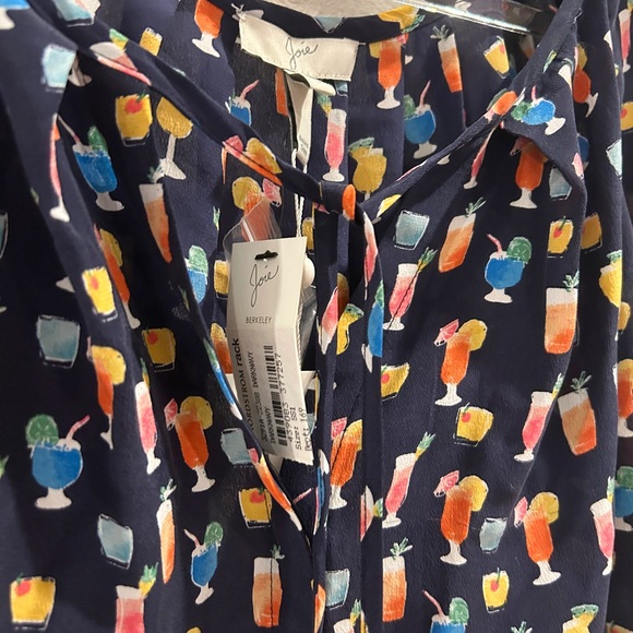 JOIE silk blouse NWT - Picture 4 of 5